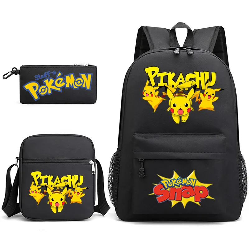 

Рюкзак с покемоном Пикачу из аниме «Сквиртл», школьный ранец, Вместительная дорожная сумка, детские школьные ранцы для дошкольников и девоч...