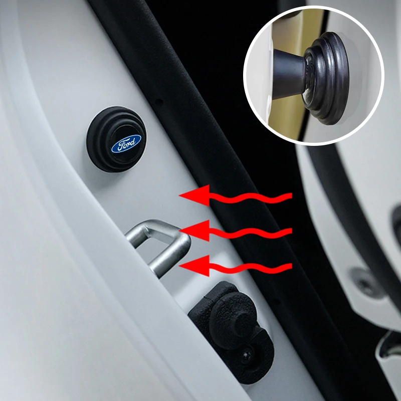 Амортизирующие наклейки на дверь автомобиля звукоизоляционная буферная