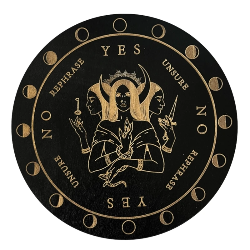 Маятниковая доска для лозоходства гадальная двухсторонняя деревянная