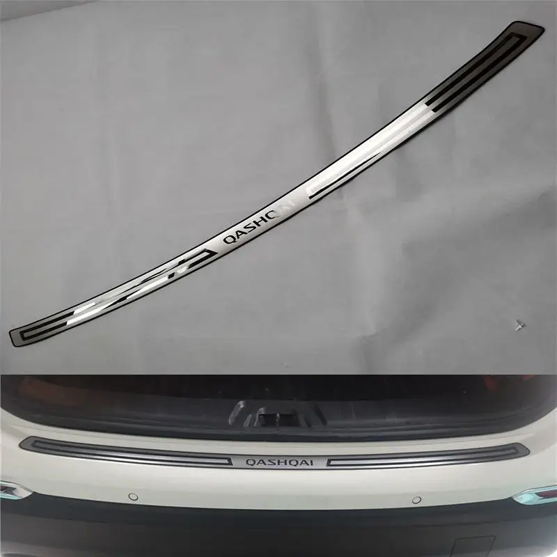 

Suitable for 2009-2019 2020 2021 Nissan Qashqai j10 J11 threshold Stainless Steel Rear Bumper Protector K