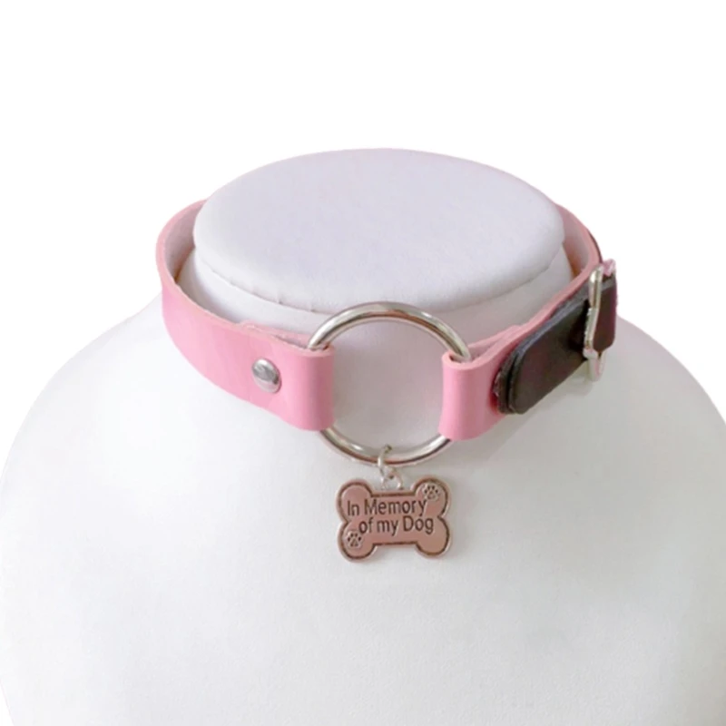 Регулируемый сексуальный воротник в стиле стимпанк ожерелье из искусственной