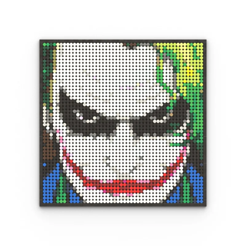 

Disney Super Hero Avenger Joker Harley Quinn Batman Blocks Brick Pixel Art Decoration DIY Toys Kids Christmas Birthday Gifts