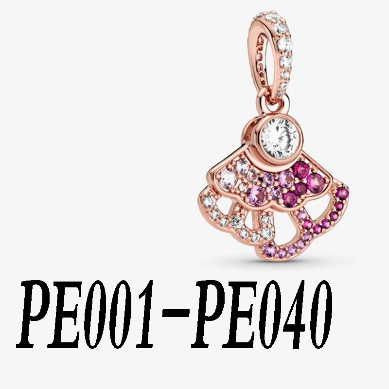 

2020 New Sterling Silver 925 Charm Pendant PE001-PE040