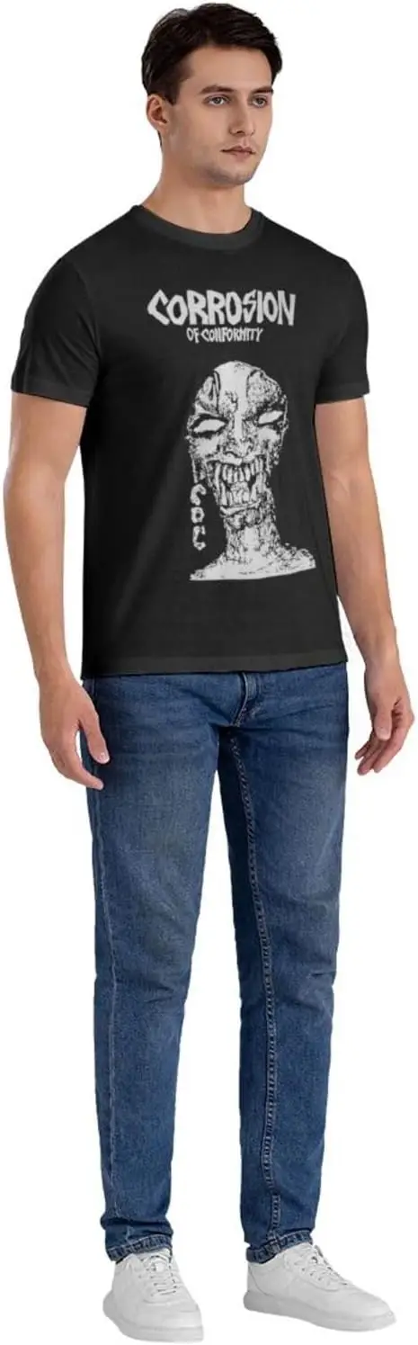 Футболка мужская с графическим принтом круглый вырез хлопок смешная рубашка