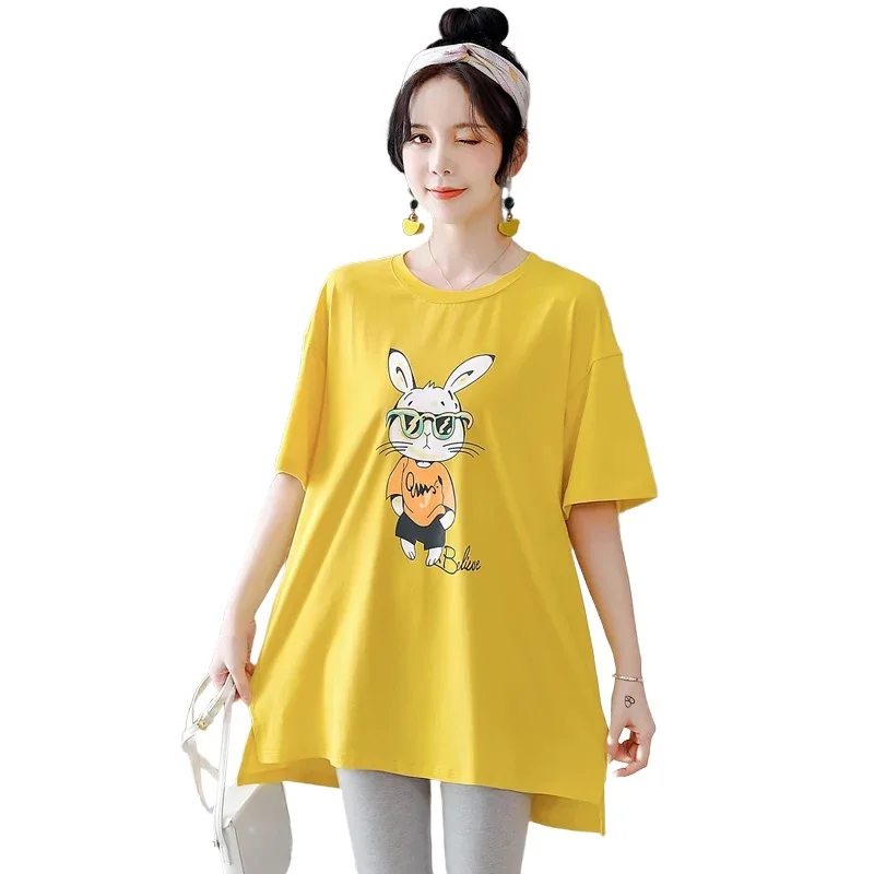 

Gold Maternity Pregnant Baby Loading 2022 Funny Women T Shirt Girl Shirt New Mom Big Size Clothes