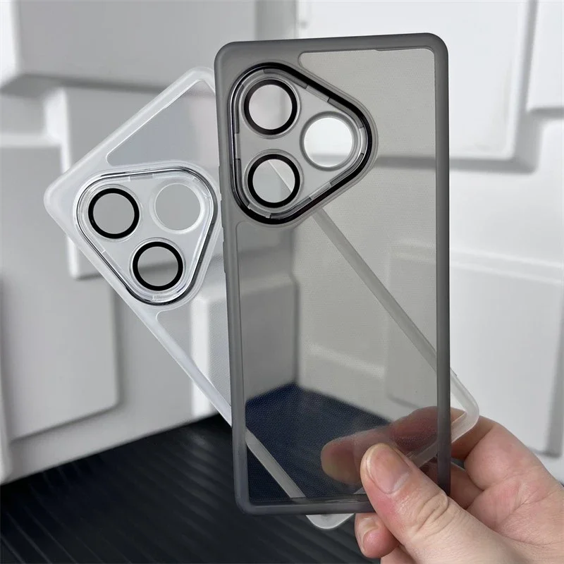 Роскошный чехол с пленкой для объектива OPPO Realme GT6 GT 6 6T RealmeGT6T 5G защитный прозрачный