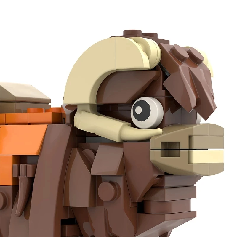 Экшн-фигурка MOC Space Wars Beast Banthas 97302 строительные блоки модель животное носорог