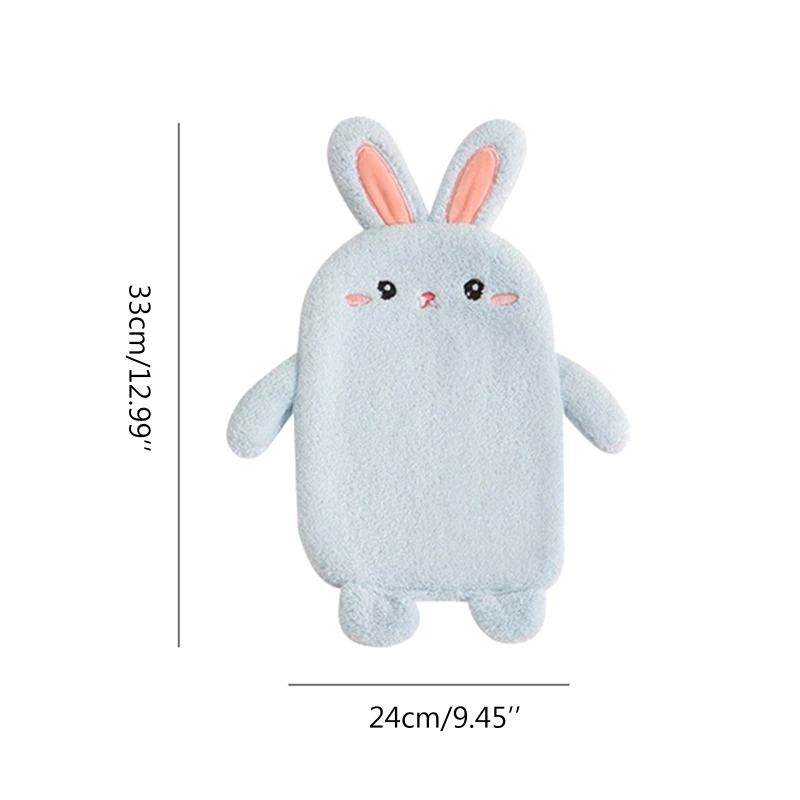 

Coral Fleece Cartoon Rabbit Hand Towel Absorbent Thicken Handkerchief