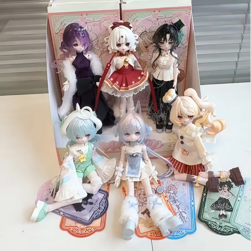 Come4free Minty V3 Lucky Little Sign Spirit Series Blind Box 18 Bjd Фигурка Милая подвижная шарнирная кукла Трендовая игрушка Подарок для девочки (art.: 3920d457b4345) - 3920d457b4345