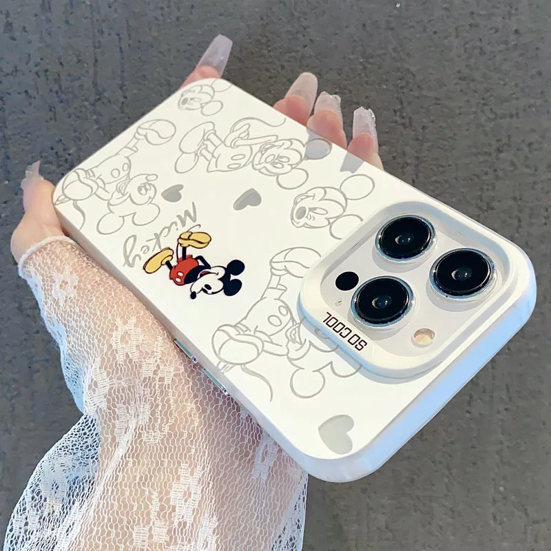 Чехол Disney Mickeys Minnies Mouses для VIVO Y15S Y16 Y17S Y21 Y22S Y27 Y50 Y91 Y93 V23 V25 V27 V29 S1 Pro 5G матовый