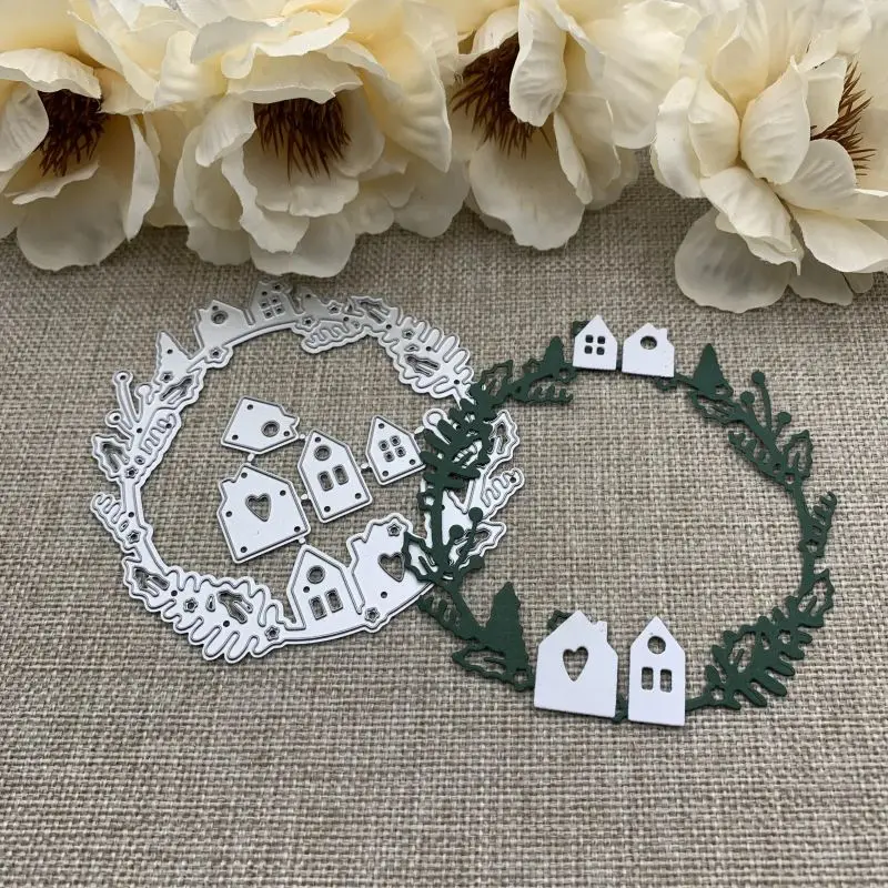 Рождественская серия металлические штампы для DIY скрапбукинга декоративное