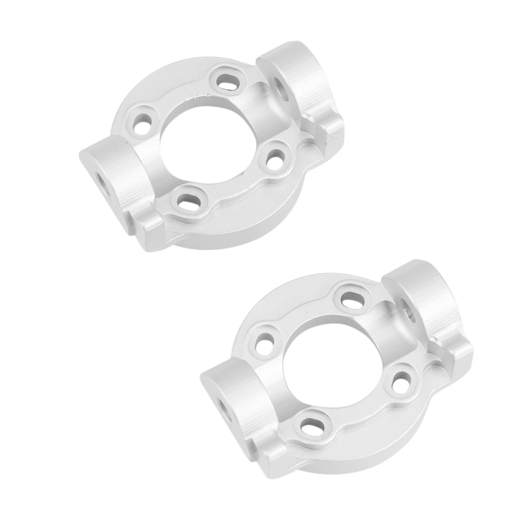 

2Pcs Metal C Hub Carrier Caster Block C Seat for LOSI LMT 4WD Solid Axle Monster Truck RC Car Upgrade Parts,Silver