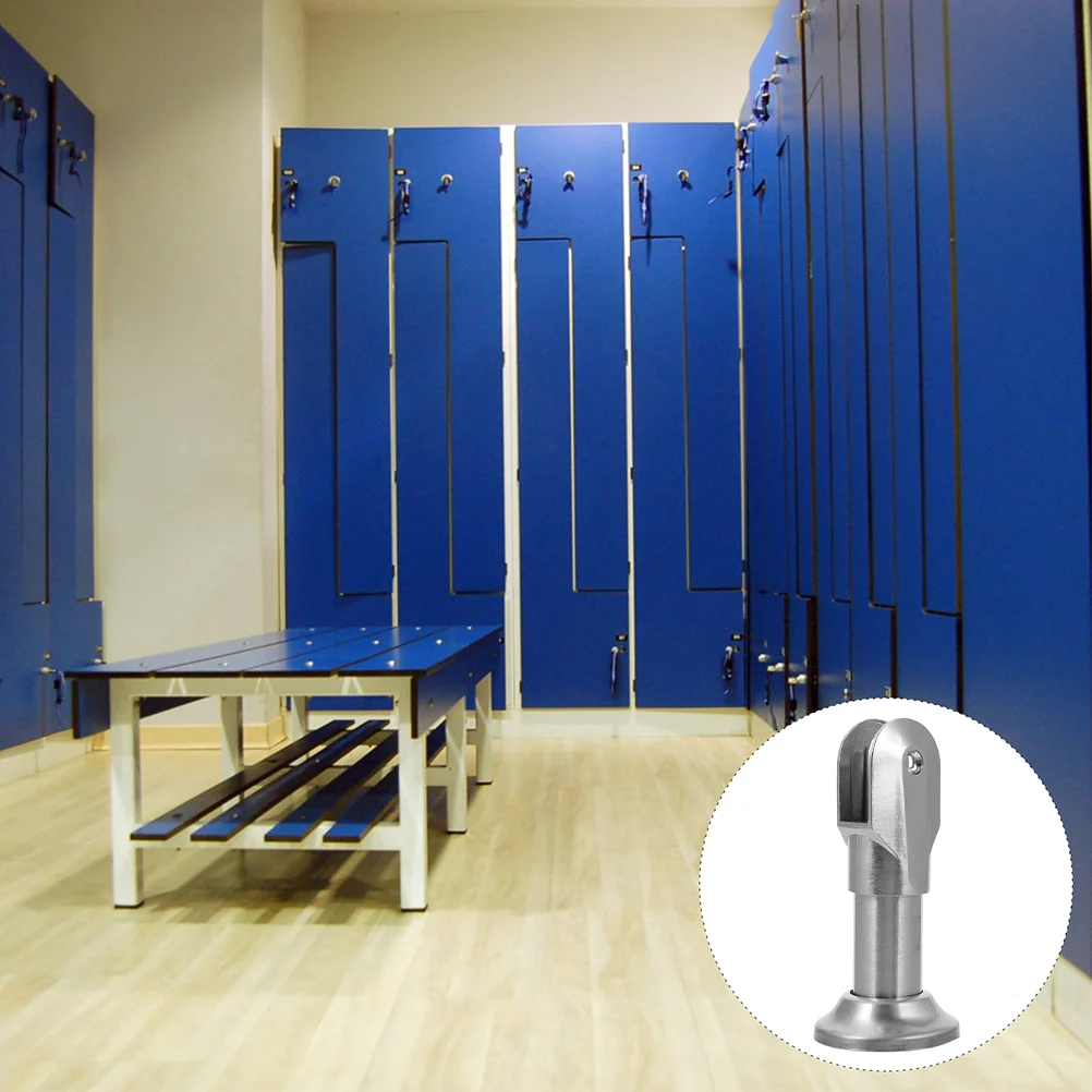 

Toilet Restroom Partition Rack Stainless Steel Fitting Public Accessories Fittings Foot Alloy Support Feet Accessory