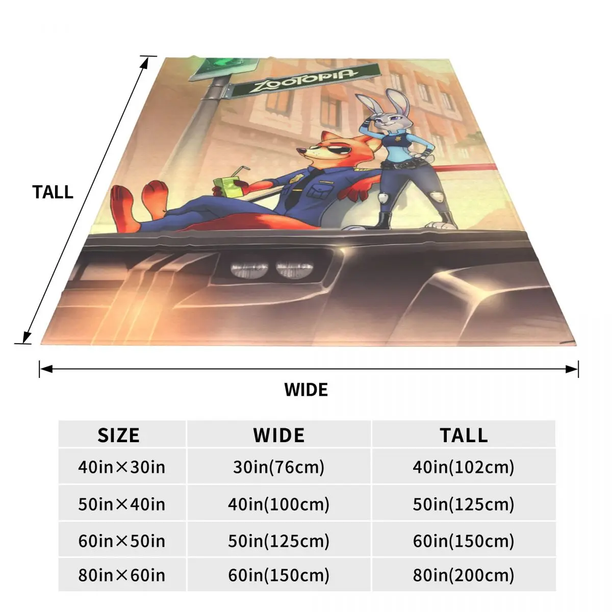 Одеяло Zootopia Cool Judy Nick для пикника фланелевое одеяло дивана кресла дивана-кровати