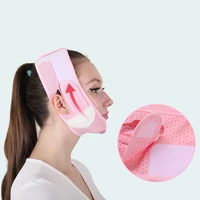 breathable v face cheek lift up band face thin mask reduce double chin v line shaping bandage anti wrinkle face bandage