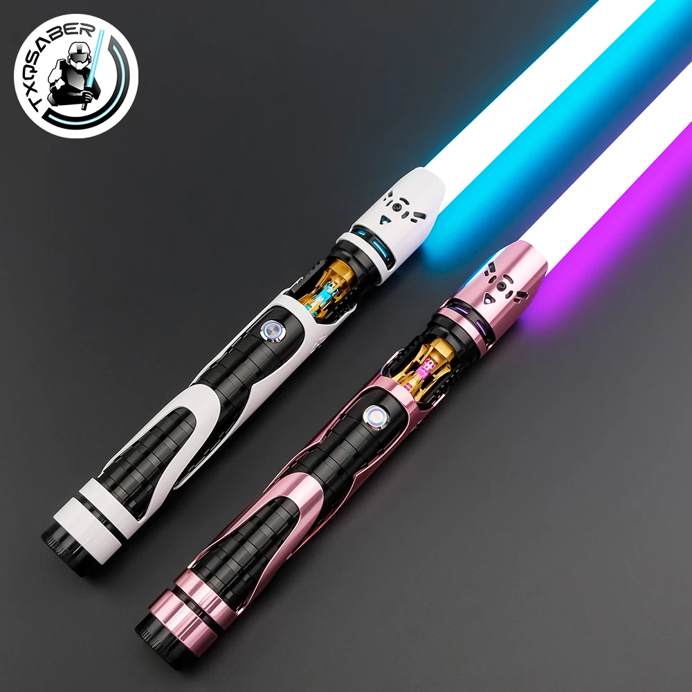 TXQSABER Световой меч Neo Pixel SNV4 SD-карта Proffie Smooth Swing Металлическая ручка Хрустальная