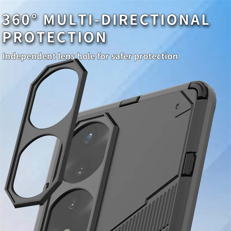 Buy For Honor 70 Pro Case Cover 6.78 inch Hard Armor PC Shockproof Silicone Bumper 60 50 SE on