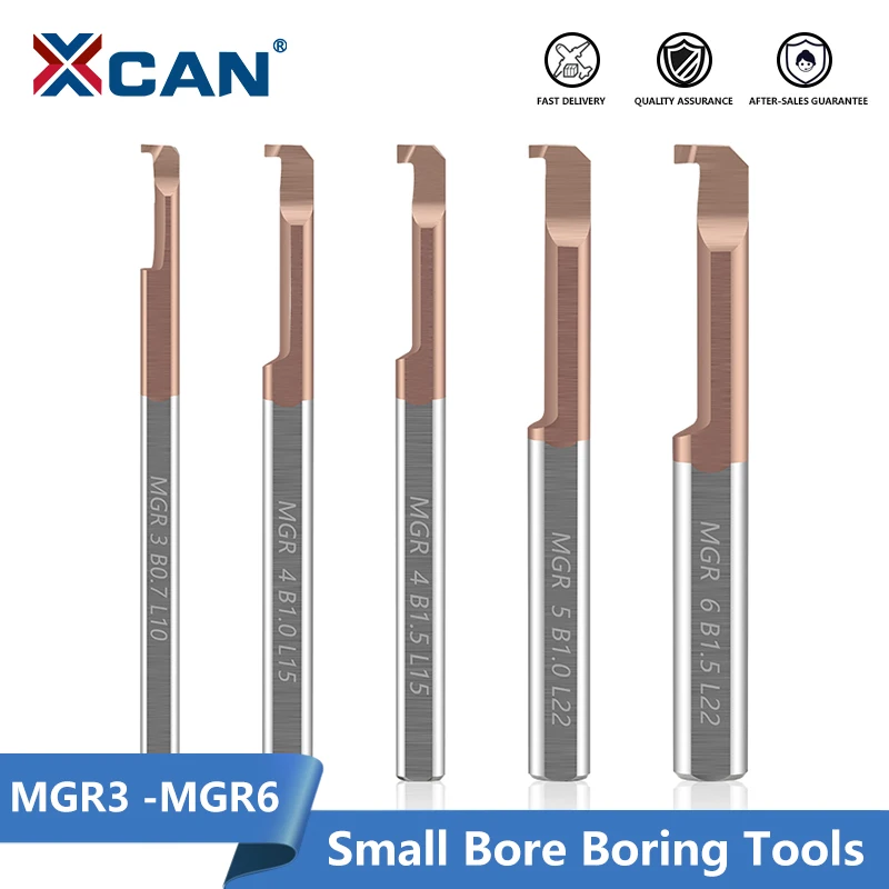 

XCAN CNC Internal Boring Tool Lathe Small Bore Boring Cutter Integral Carbide Lathe Boring Cutter MGR3 MGR4 MGR5 MGR6