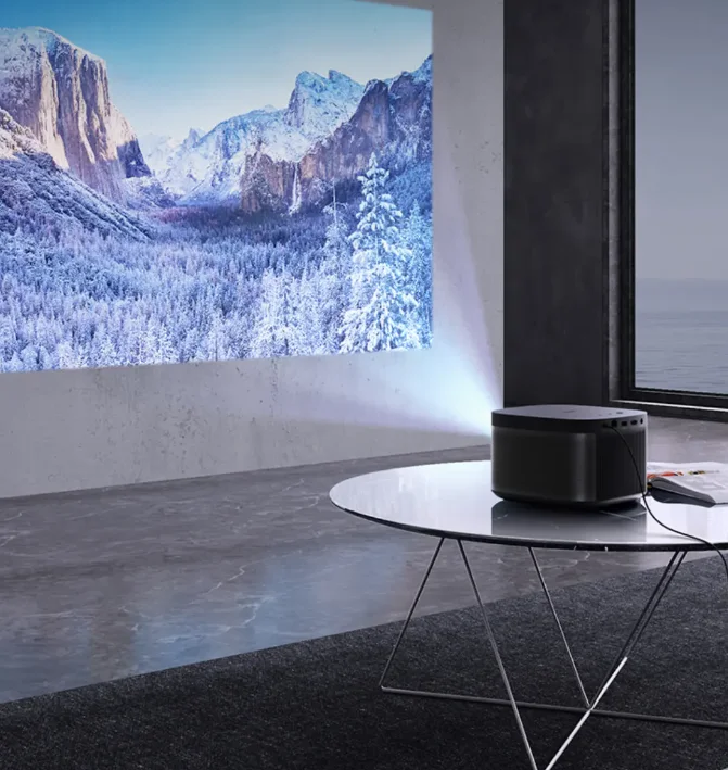 Хит продаж XGIMI Новый Z8X 3d 2d 4k проектор китайский английский INUI Мини цифровой 4K