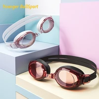 myopia swimming goggles for women swim cap swimming glasses anti fog uv waterproof swim goggles earplug pool equipment eyewear