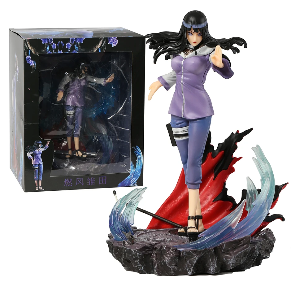 

NARUTO Hyuuga Hinata Burning Wind GK Statue Collection Figure Figurine Toy Doll