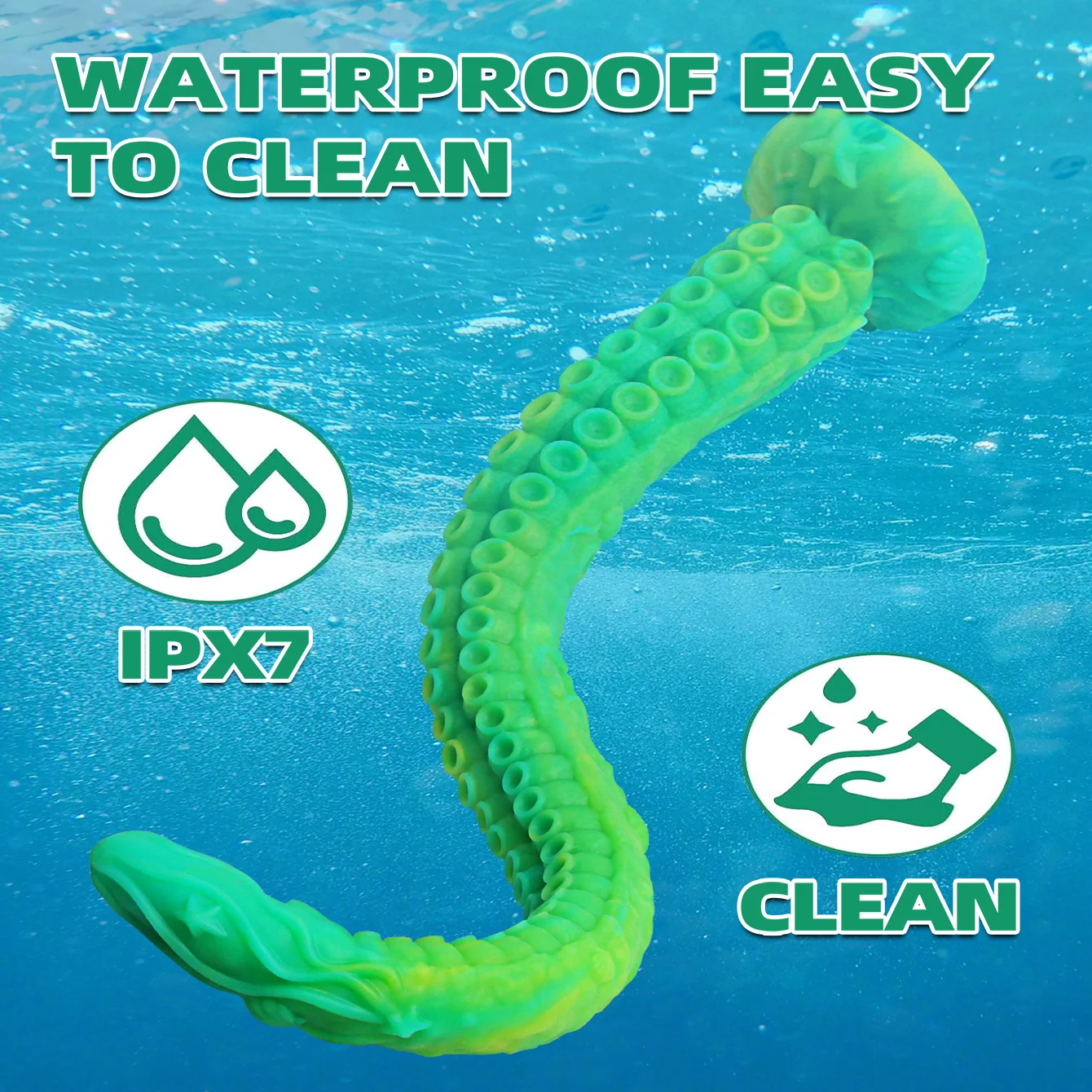 Супер длинная анальная пробка реалистичный щупальце осьминога фаллоимитатор