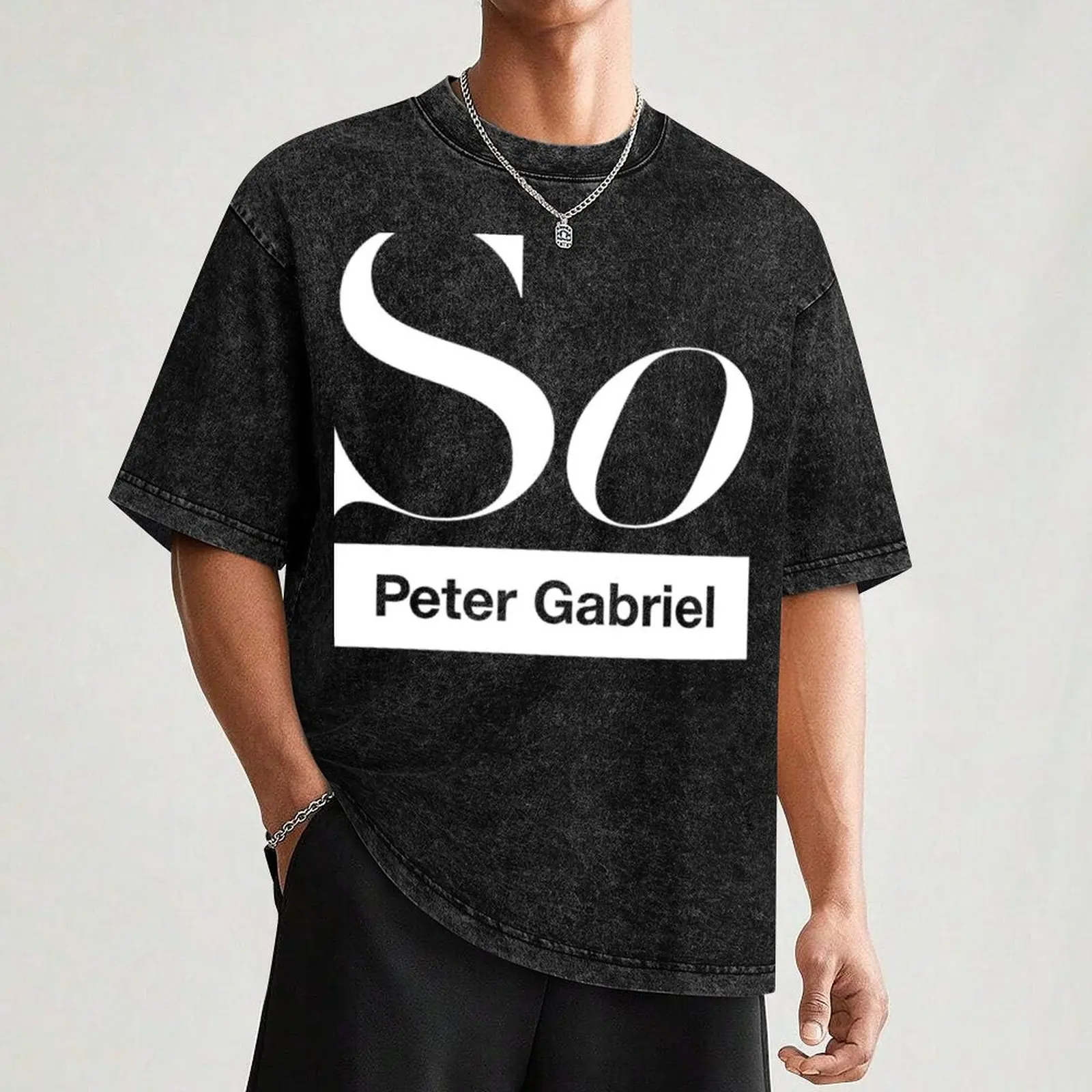 Мужская футболка Peter Gabriel - So хлопок