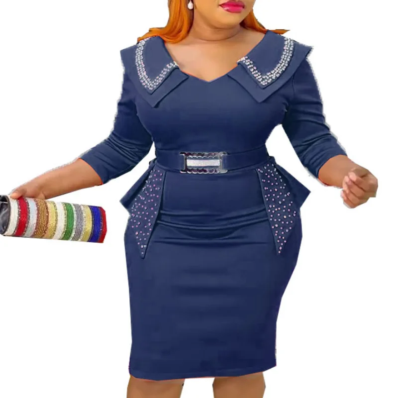

Elegant African Dresses for Women Dashiki Traditional Africa Clothes Ankara Outfits Robe Turkey Wedding Party Maxi Dress 2023