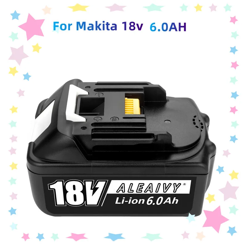

18V Tools 6A/8A/10Ah Rechargeable Li-ion Batteries For Makita Battery Power Tools 6.0Ah 18 V Replacement BL1860 BL1850 6A 8A 10A