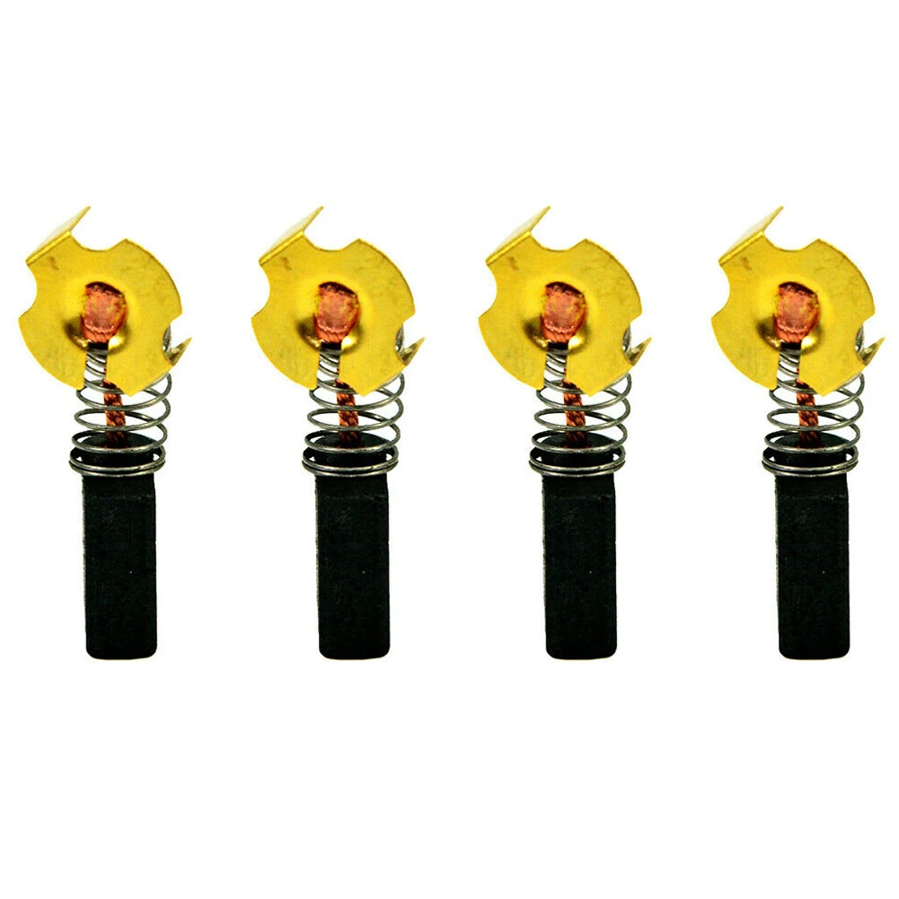 4PCS/set Carbon Brushes Electric Hammer Drill Angle Grinder Carbon Brushes For Ridgid 0502025007 614367-00 Ryobi Bts21-D04