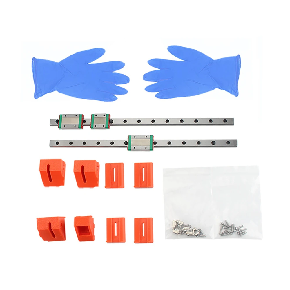 

For Prusa I3 mk3/mk3s Y axis MGN12H linear rail guide upgrade kit