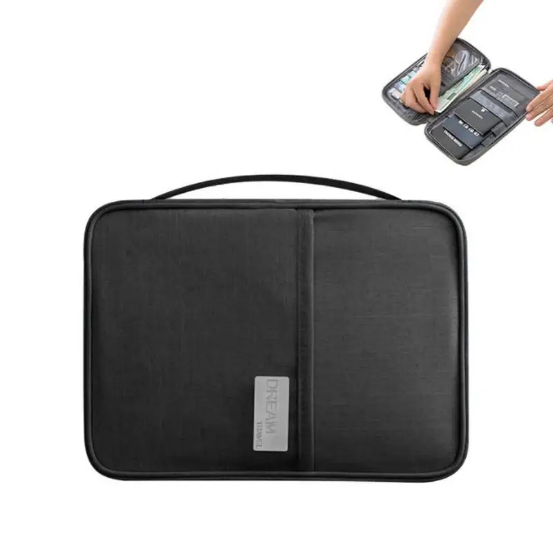 

Family Passport Holder Travel Document Organizer Multi-Purpose Passport Credit Card Cash Travel Document Holder Birthday