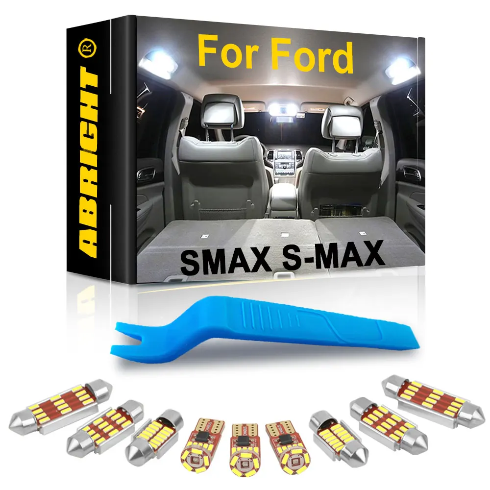 

ABRIGHT For Ford CMAX C MAX DM2 DXA C-MAX Accessories 2004 2007 2008 2011 2012 2013 2015 2017 2018 Canbus Car LED Interior Light