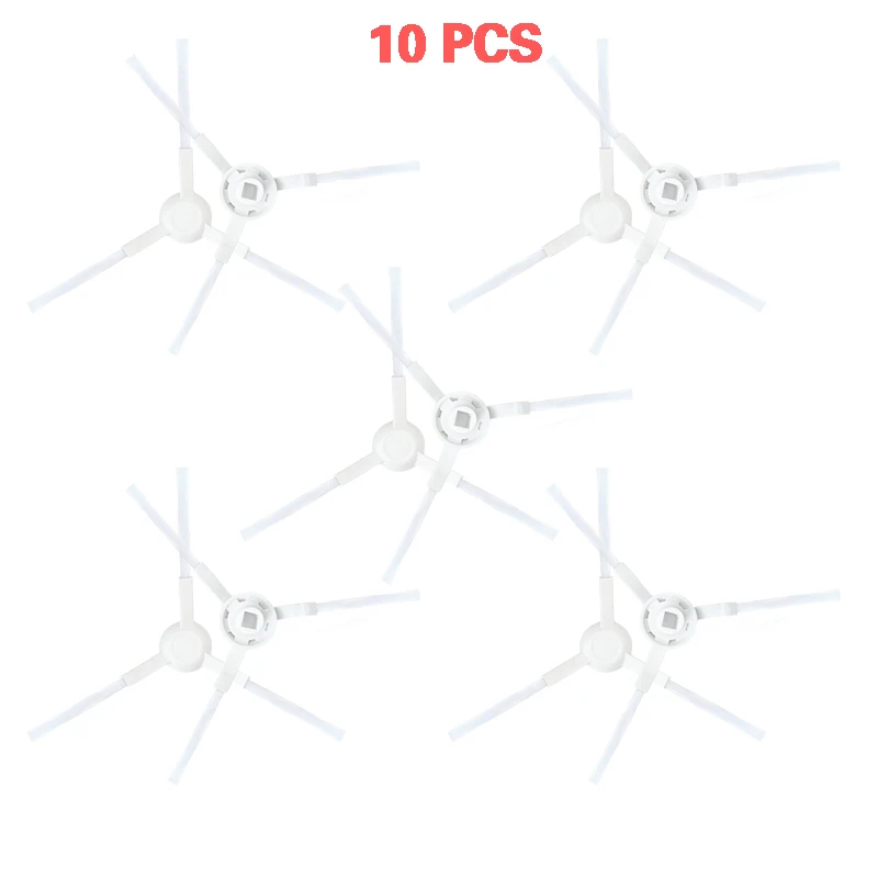 

6/10 PCS White Side Brush robot sweeper accessories replacement For Mijia STYJ02YM Viomi V2 V-RVCLM21B Vacuum Cleaner