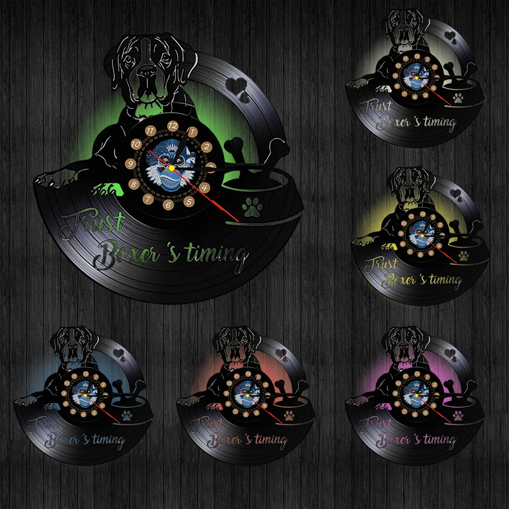 Виниловые настенные часы виниловые украшения для дома 12 дюймов в современном