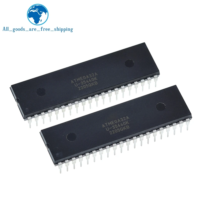 TZT ATMEGA32A-PU DIP ATMEL ATMEGA32A ATMEGA32 DIP40 программируемая вспышка