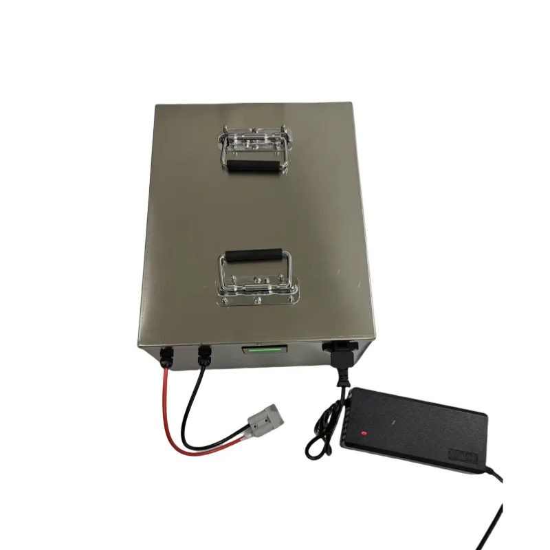 Фото Литий-железо-фосфатный аккумулятор Lifepo4 60 В, 30 Ач-150 Ач с приложением Bluetooth BMS для скутера, лодки, гольф-кара - зарядное устройство в комплекте №4
