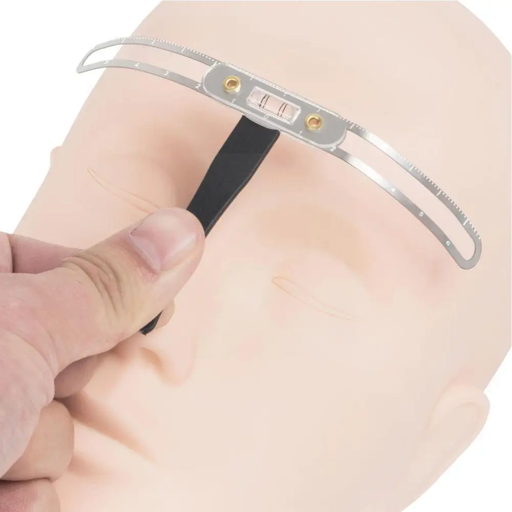 

Новинка, линейка для бровей, Трехточечное позиционирование, искусственный инструмент, красивая татуировка, товары для лица, макияж, татуиро...