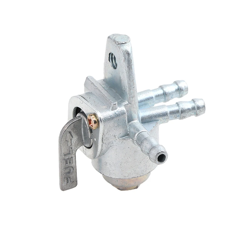 Evrensel 3-Port Gaz Yakıt Valfi Anahtarı Çekvalf Musluk Vanası Anahtarı Motosiklet Dirt Bike ATV Quad