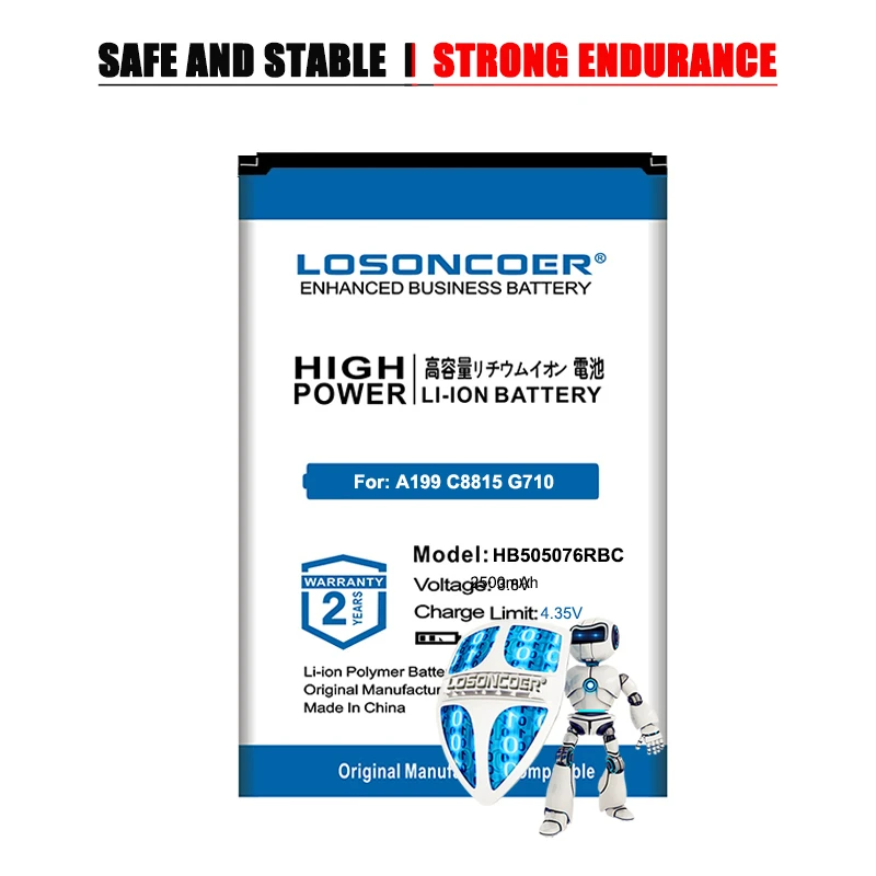 4200mAh HB505076RBC For Huawei Y3 2 II / LUA-L02 LUA-L03 LUA-L13 LUA-L21 LUA-L23 LUA-U02 LUA-U03 LUA-U22 LUA-U23 Battery - купить по