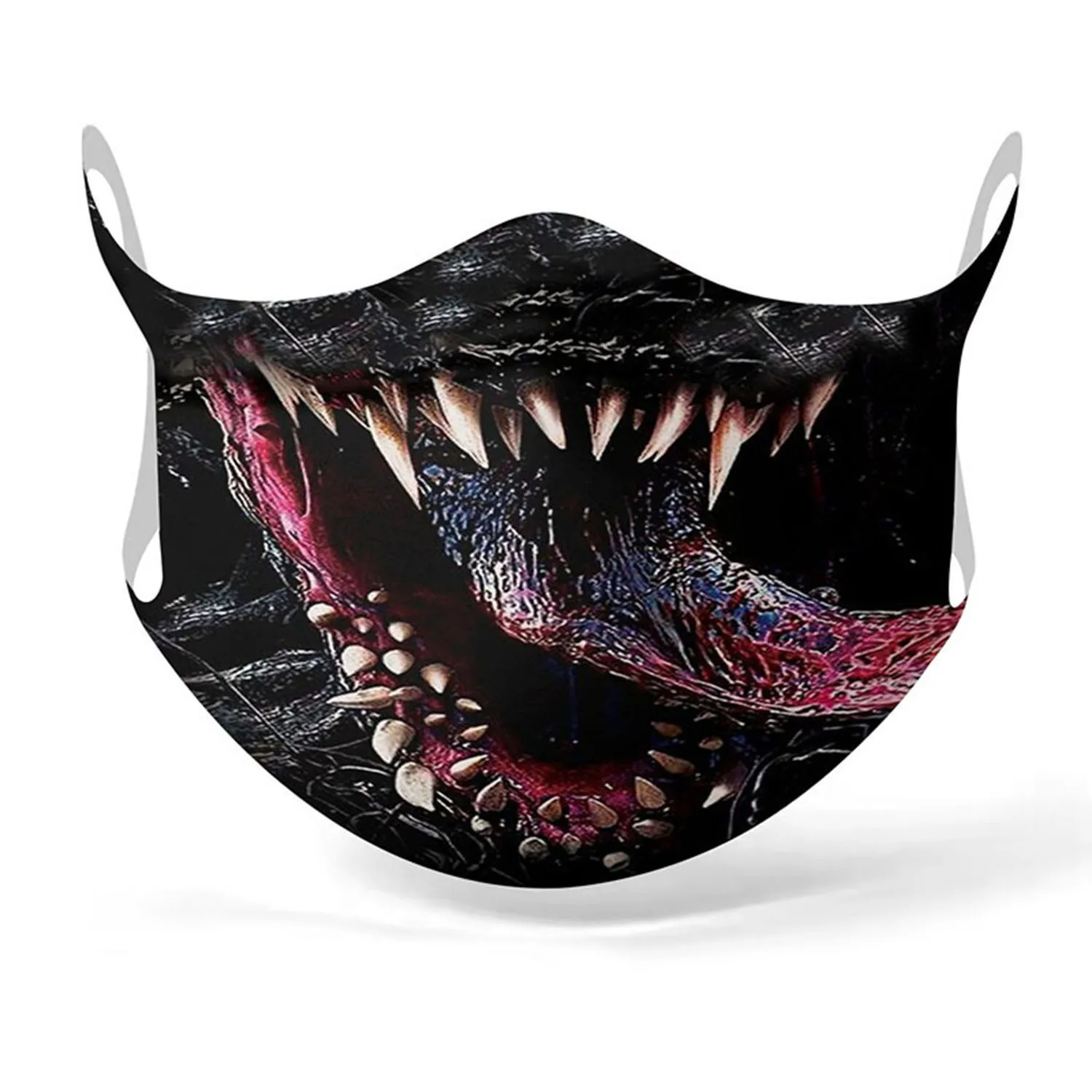 Смешные маски косплея с ужасным лицом Venom Joker Clown Deadpool Superhero Halloween Adult Masque Protection Mask Outdoor Dustproof Men