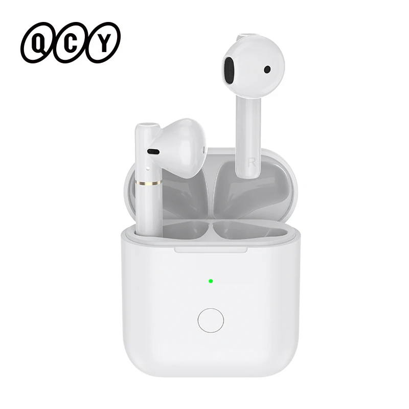 QCY T8 Bluetooth наушники 13 мм драйвер HIFI Качество звука беспроводные TWS двойное