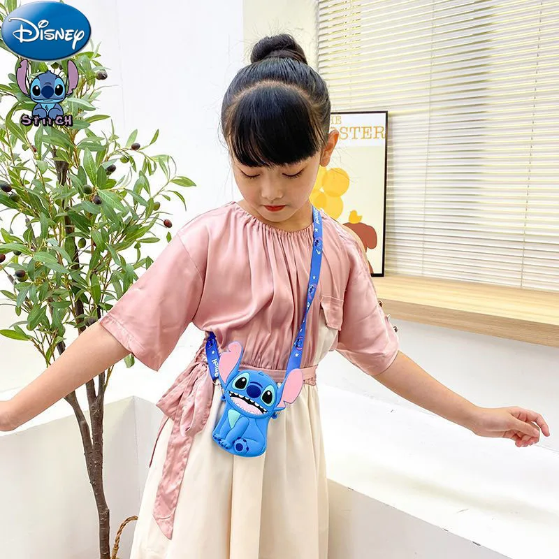 Сумка через плечо Lilo &amp Stitch кошелек для монет аксессуары Disney сумка хранения аниме