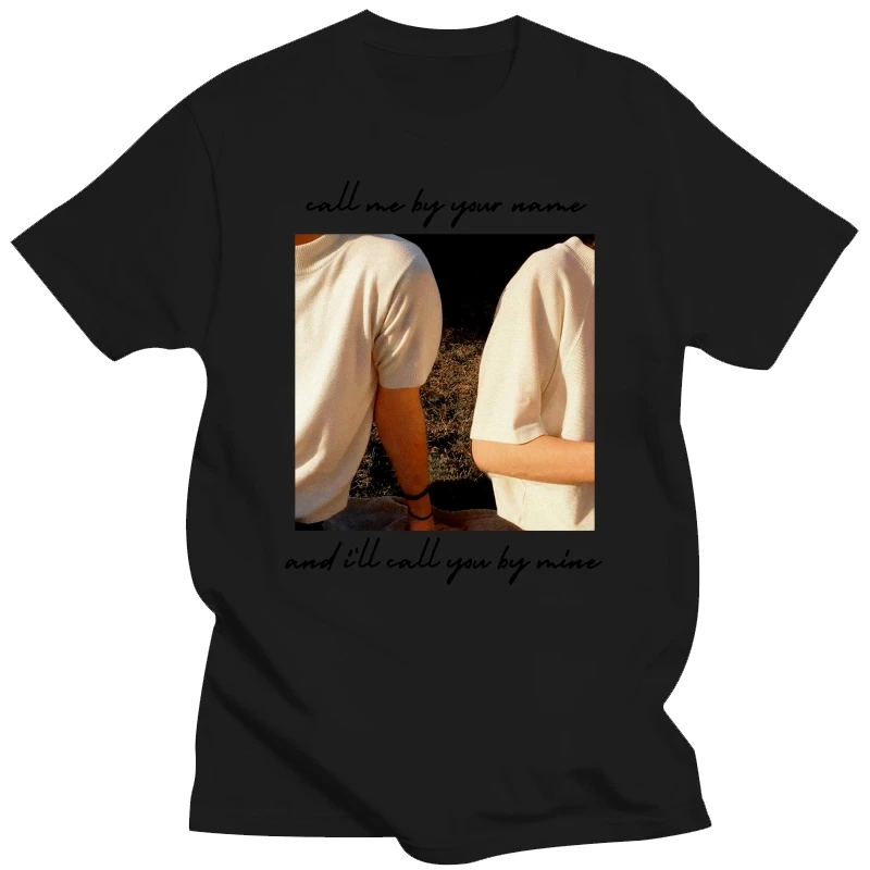 Мужская хлопковая футболка Call Me By Your Name