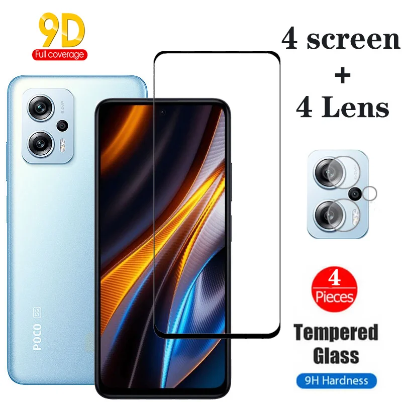 

9h screen protector for xiaomi poco x4 gt tempered glass poco x 4 gt 5g x3 x4 pro cristal poco x4 gt