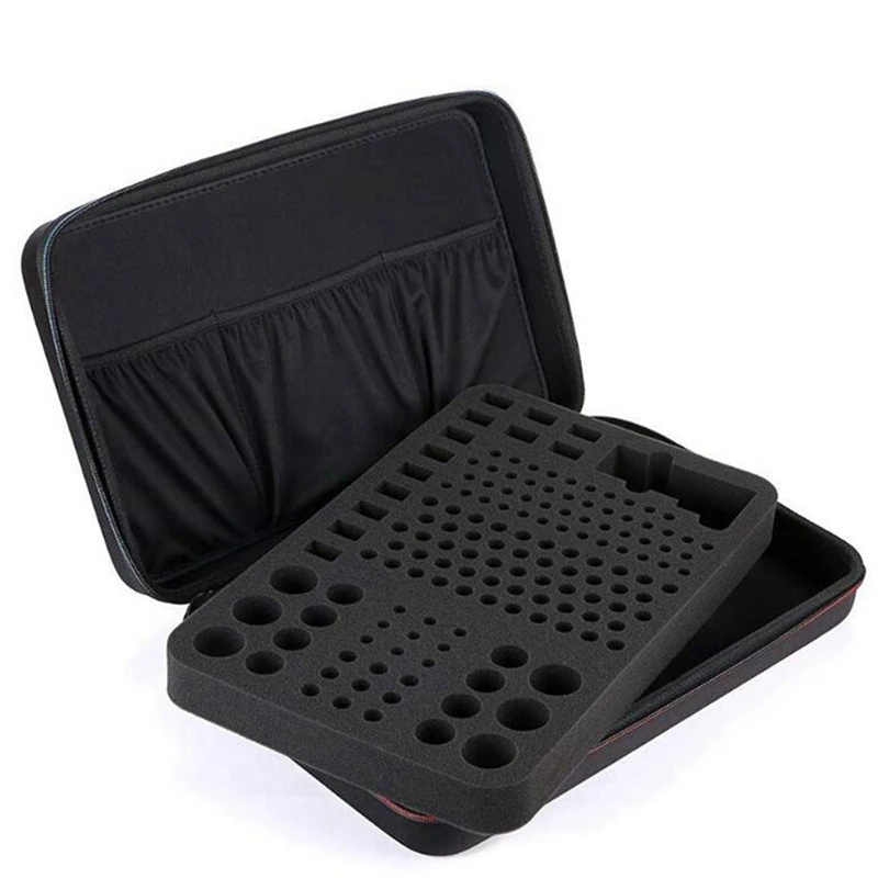 

Portable Shockproof Waterproof 18650 Battery Storage Box For AAA/AA 9V Battery Holder Organizer With Zipper