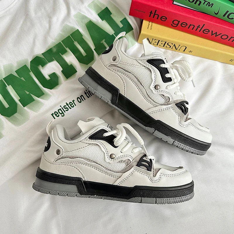 

y2k Sneakers Women Shoes Pattern Canvas Shoe Casual Women Sport Shoes for Man Flat Lace-Up Zapatillas Mujer Chaussure Femme