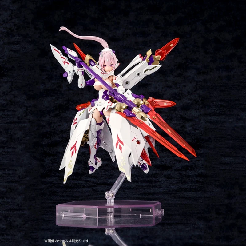 

Аниме кавайный мобильный костюм KOTOBUKIYA для девушек, устройство MEGAMI KP515X, асра, девять хвостов, Сборная модель, экшн-игрушка, фигурки, подарки