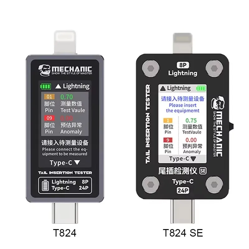 Прибор для проверки мощности в режиме реального времени с разъемом типа C