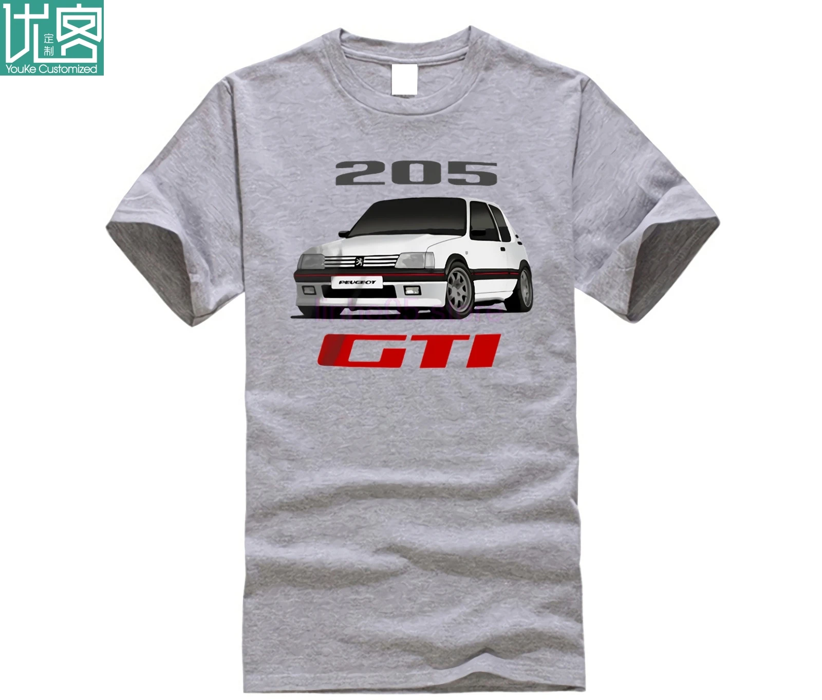 2019 Новая модная крутая футболка для фанатов французского автомобиля 205 Gti ралли